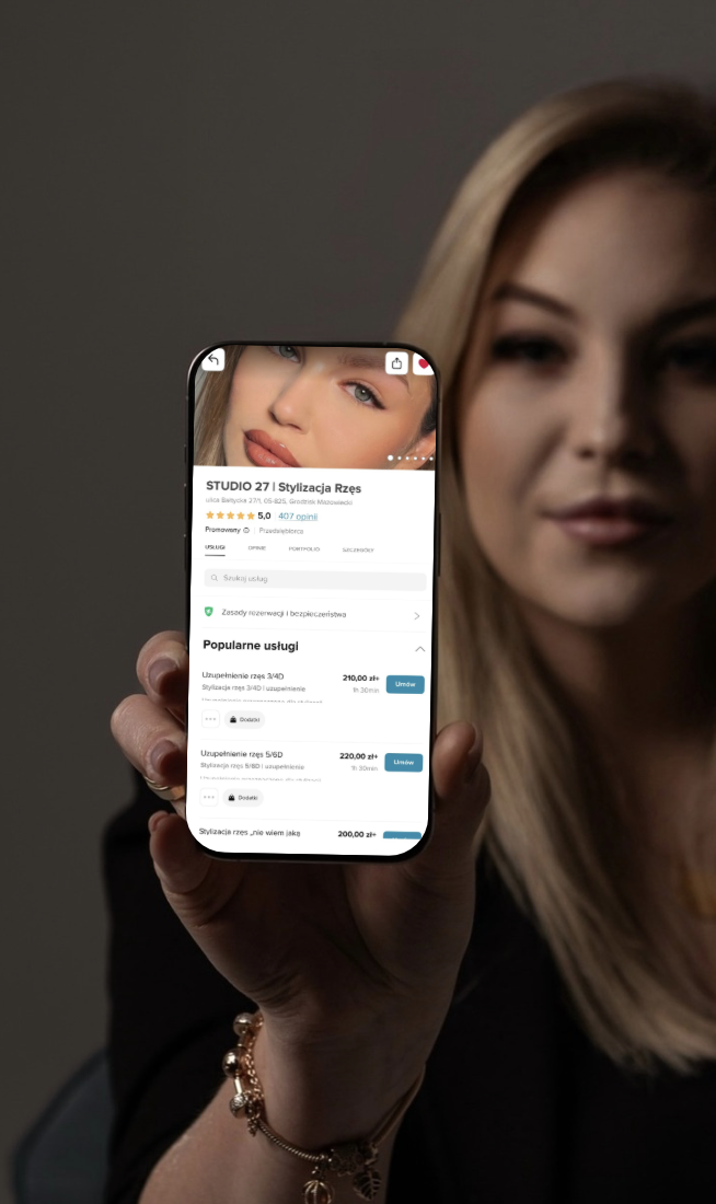 STUDIO 27 w aplikacji Booksy - umów wizytę online